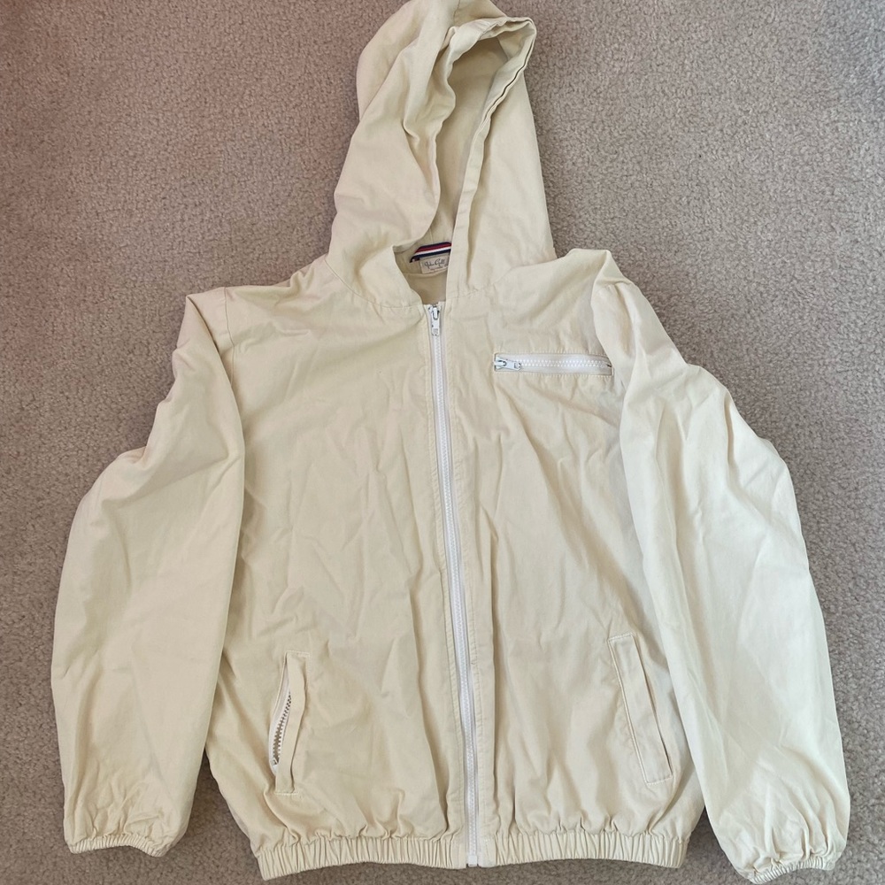 Yellow Zip Up Jacket